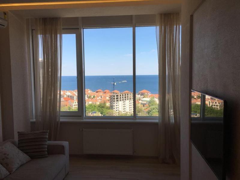 Apartment With Sea View Odessa Buitenkant foto
